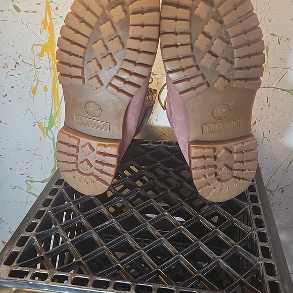 Timberland Boots  Red  Men Size 8.5 - Picture 10 of 16